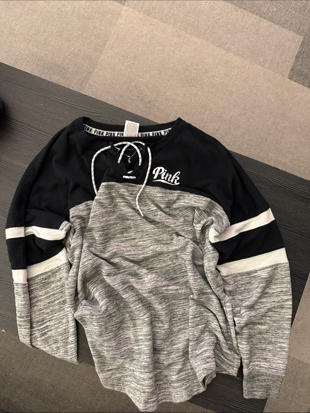 Pink Jersey style sweater